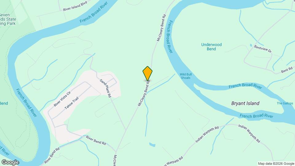 1686 McCleary Bend Rd Map and Location Details