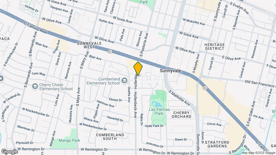 716 Hollenbeck Ave Mapa y Detalles de la Ubicación