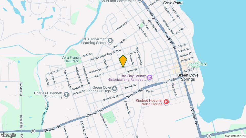 1101 North St Map and Location Details