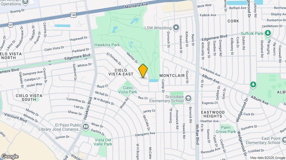 9100 Parkland Dr Map and Location Details