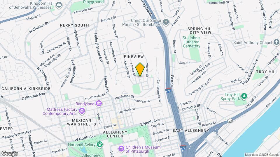 1614 Myler St Mapa y Detalles de la Ubicación