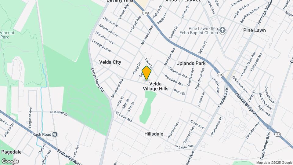 3004 Capehart Dr Map and Location Details