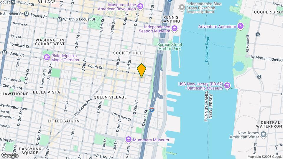 617 S 2nd St, Unit 3R Map and Location Details