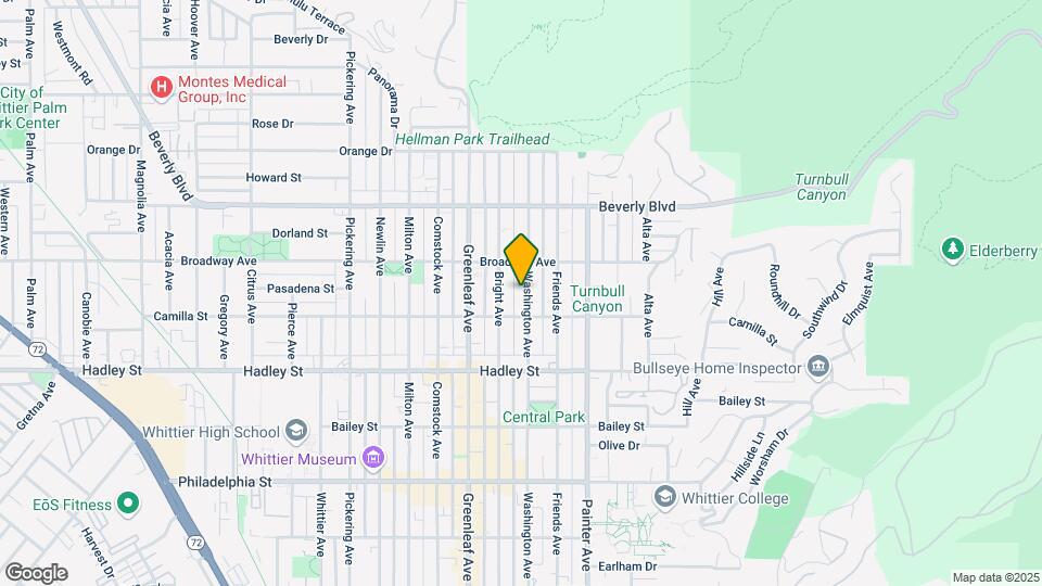 6233 Washington Ave Map and Location Details