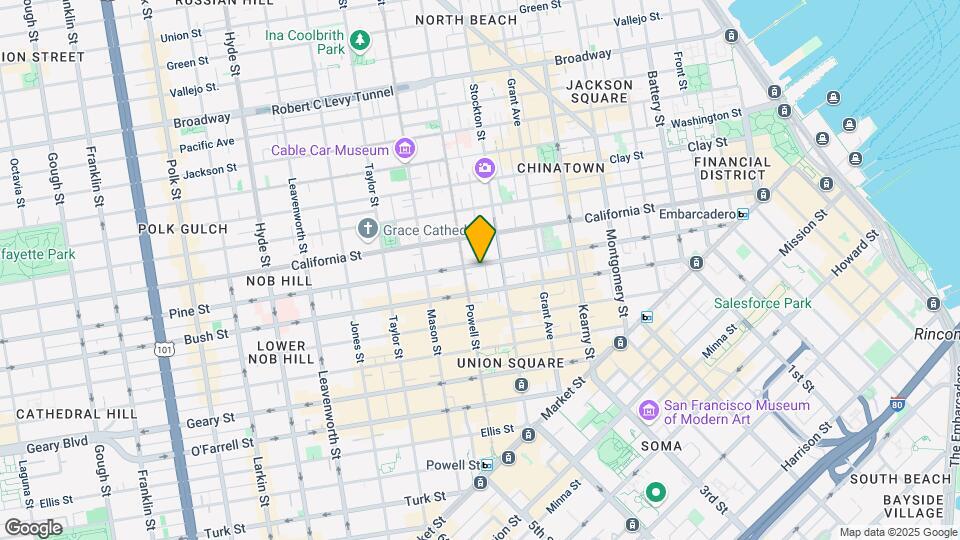 755 Pine St Mapa y Detalles de la Ubicación