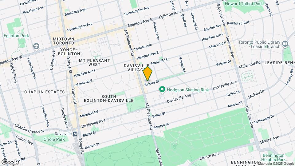 182 Belsize Dr Map and Location Details