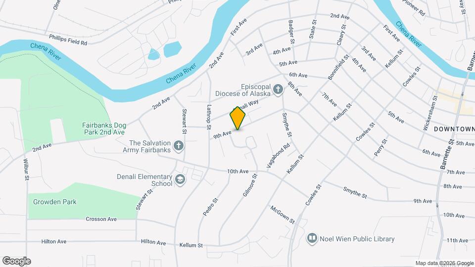 1301 9th Ave Map and Location Details