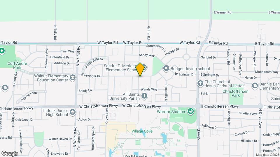 692 W Springer Dr Map and Location Details