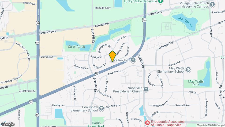 2316 Periwinkle Ct Map and Location Details