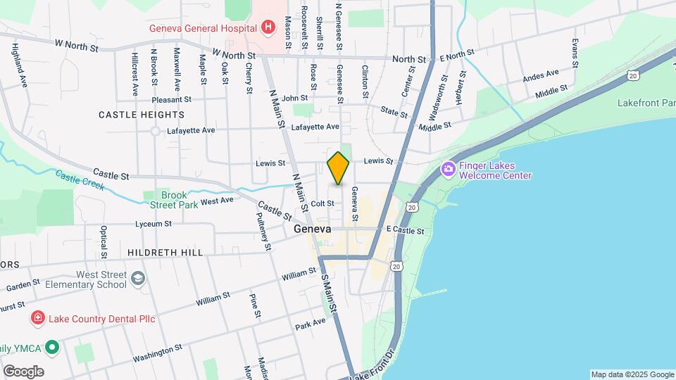 172 Genesee St Mapa y Detalles de la Ubicación
