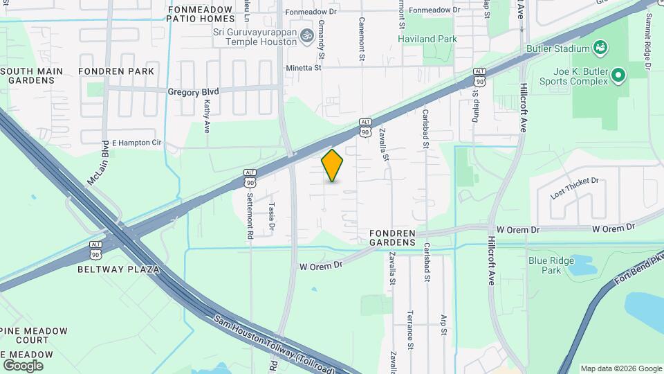 12309 Ormandy St Map and Location Details