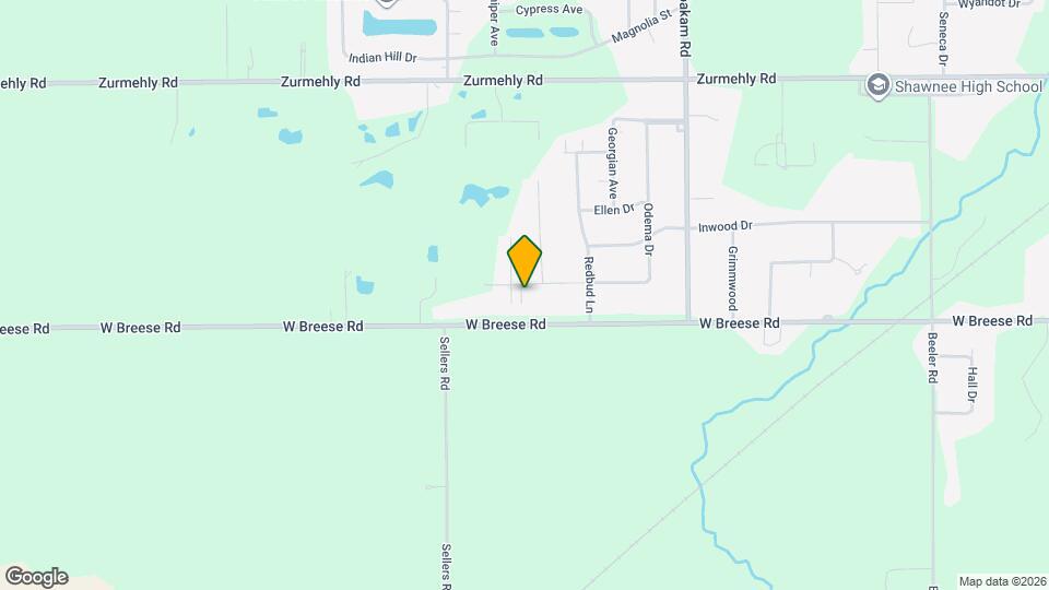 4125 Odema Dr, Unit C Map and Location Details