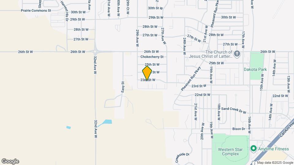 2809 23rd St W Mapa y Detalles de la Ubicación