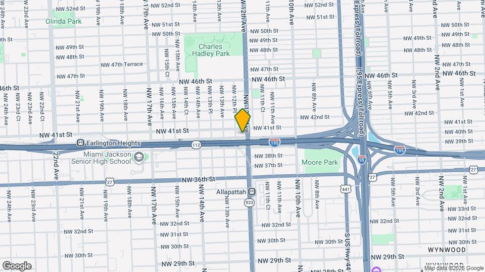 1219 NW 40th St, Unit 1 Map and Location Details