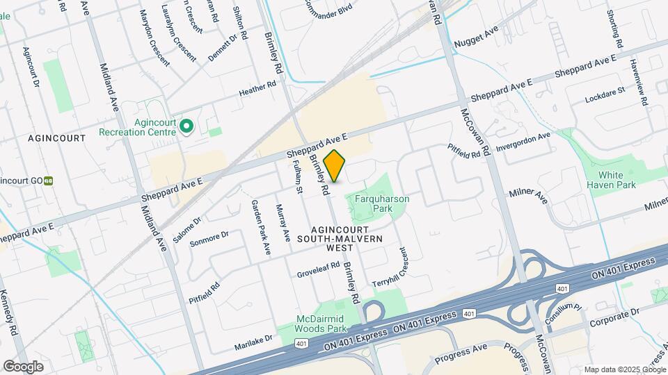 1993 Brimley Rd Map and Location Details