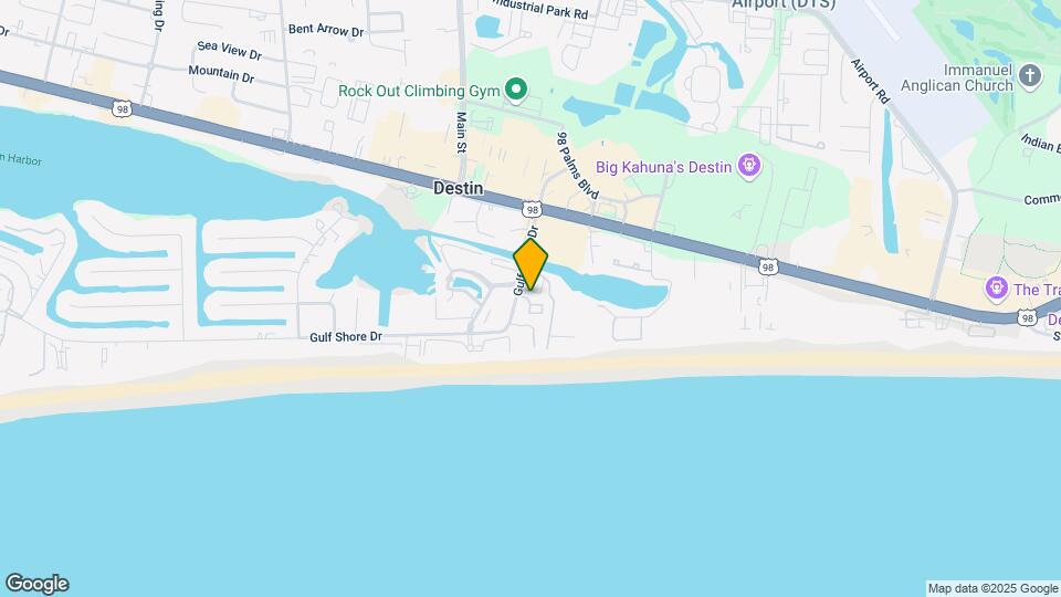 930 Gulf Shore Dr Map and Location Details