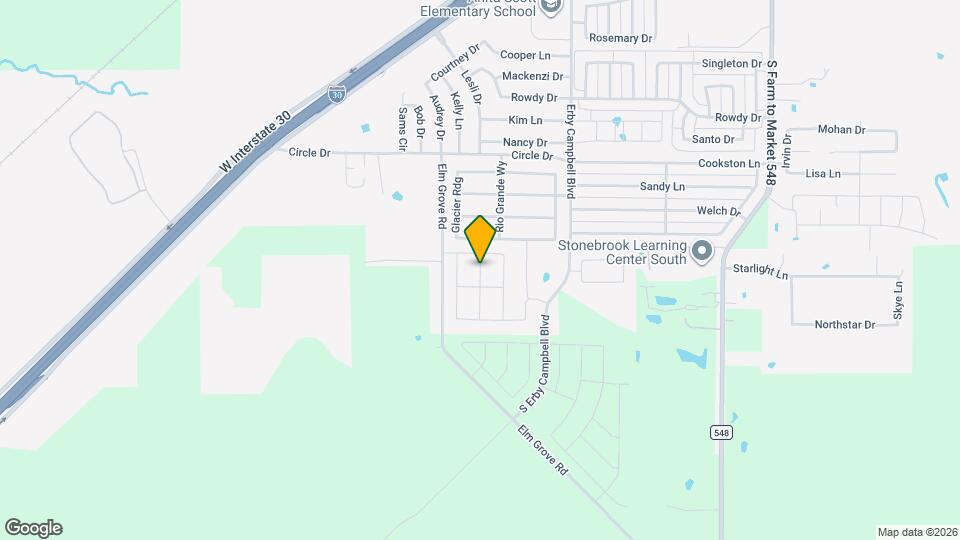 6127 Tawakoni Ln Map and Location Details