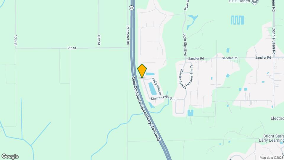 10810 Stanton Hills Dr E Map and Location Details