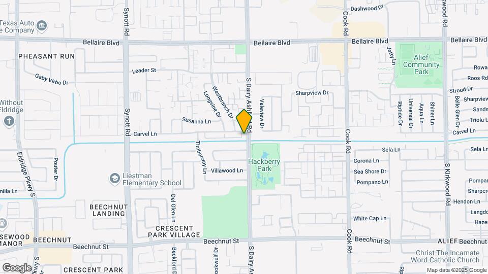 12711 Carvel Ln Map and Location Details