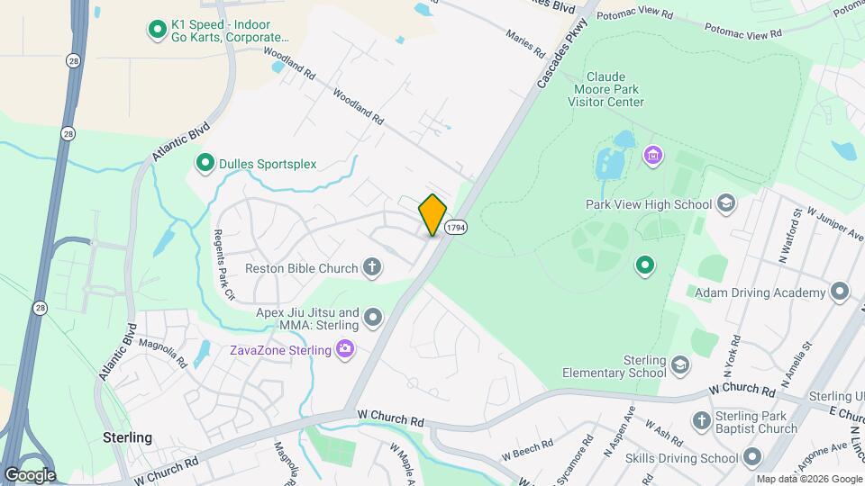 21754 Cypress Valley Ter Mapa y Detalles de la Ubicación