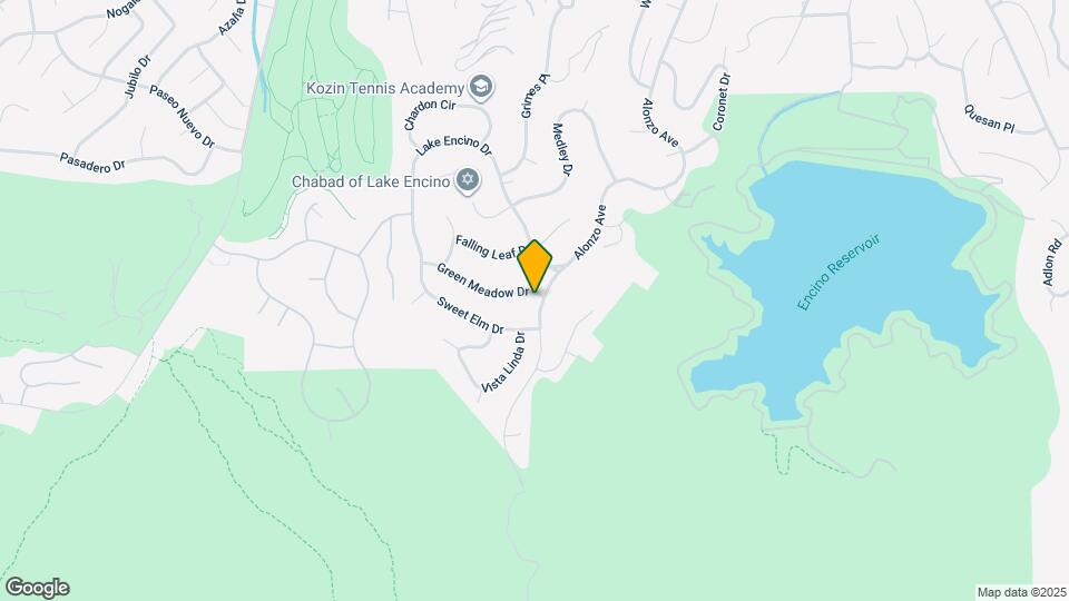 4041 Alonzo Ave Map and Location Details