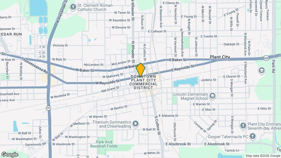 1 W Reynolds St Map and Location Details