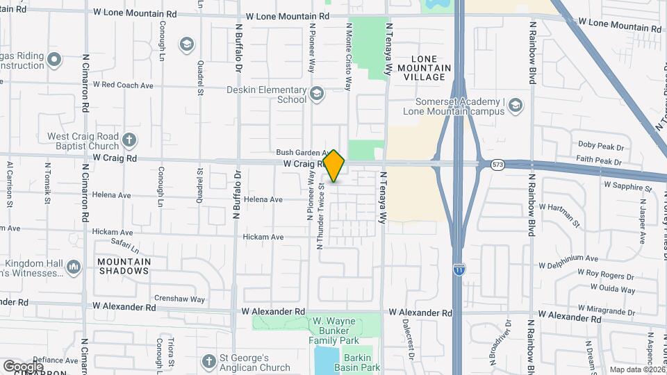 7333 Camden Pine Ave Map and Location Details