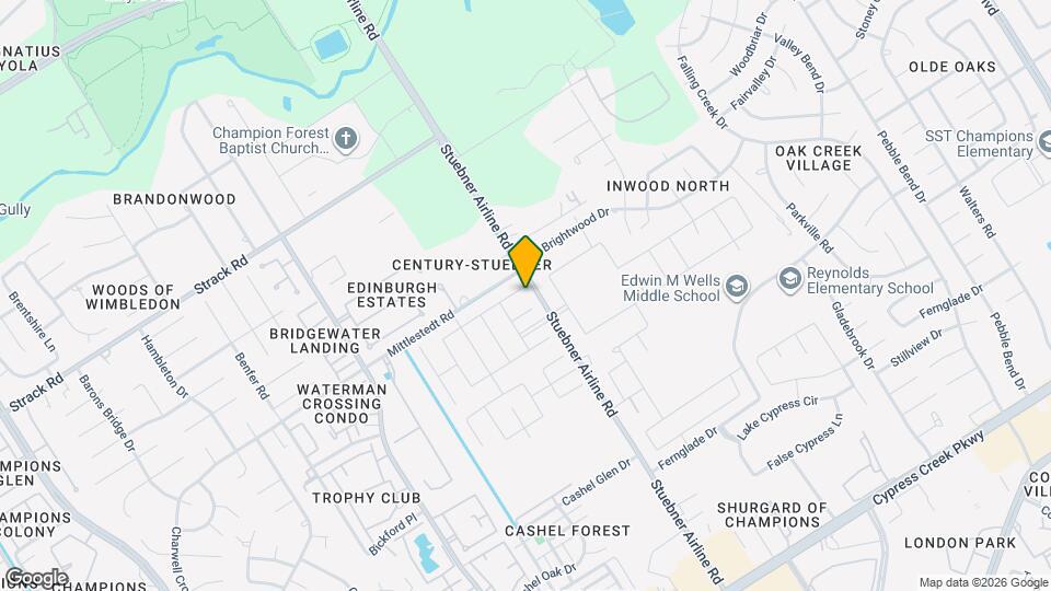 4407 Champions Landing Dr Map and Location Details