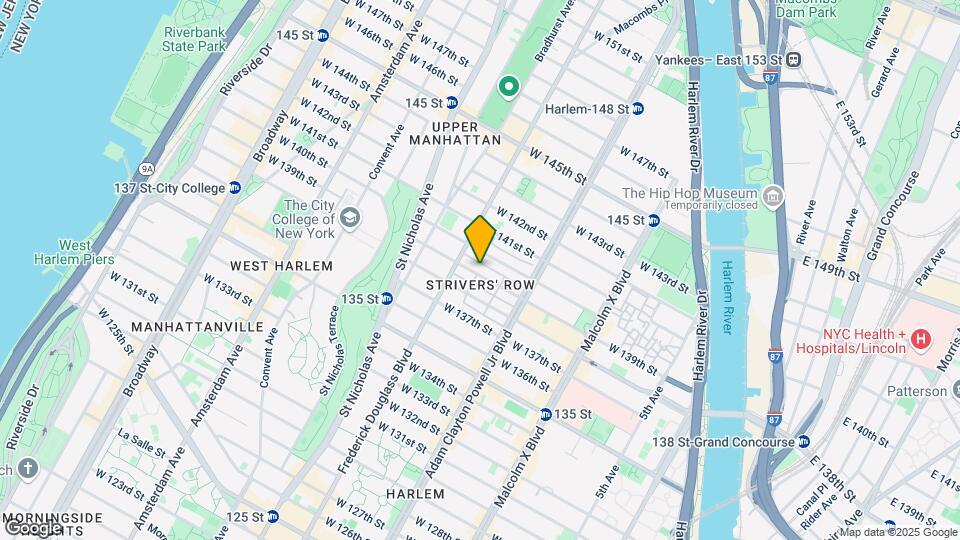 247 W 139th St Map and Location Details