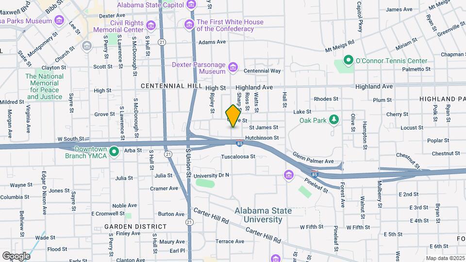537 S Jackson St Map and Location Details