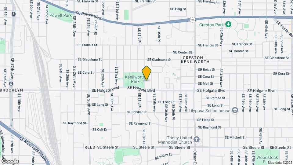 4404 SE 34th Ave Mapa y Detalles de la Ubicación