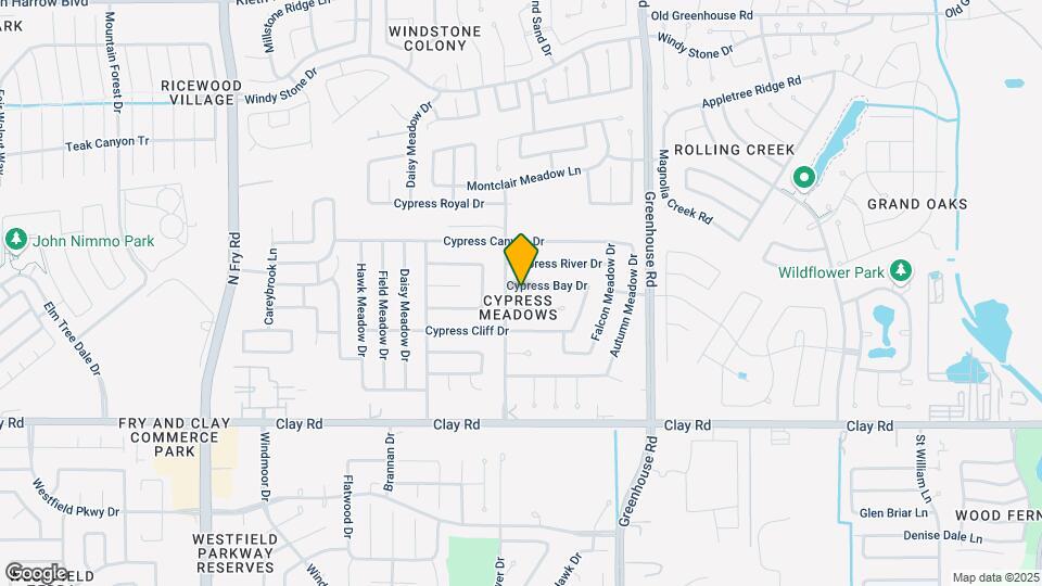 19327 Cypress Bay Dr Mapa y Detalles de la Ubicación