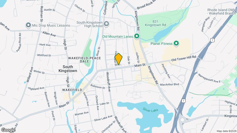 133 Main St Map and Location Details