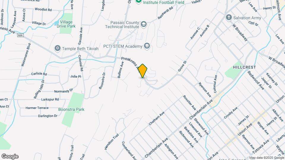 717 Preakness Ave Map and Location Details