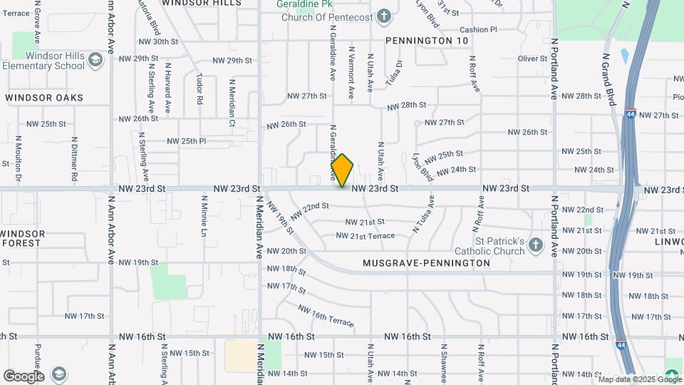 4224 NW 23rd St Map and Location Details