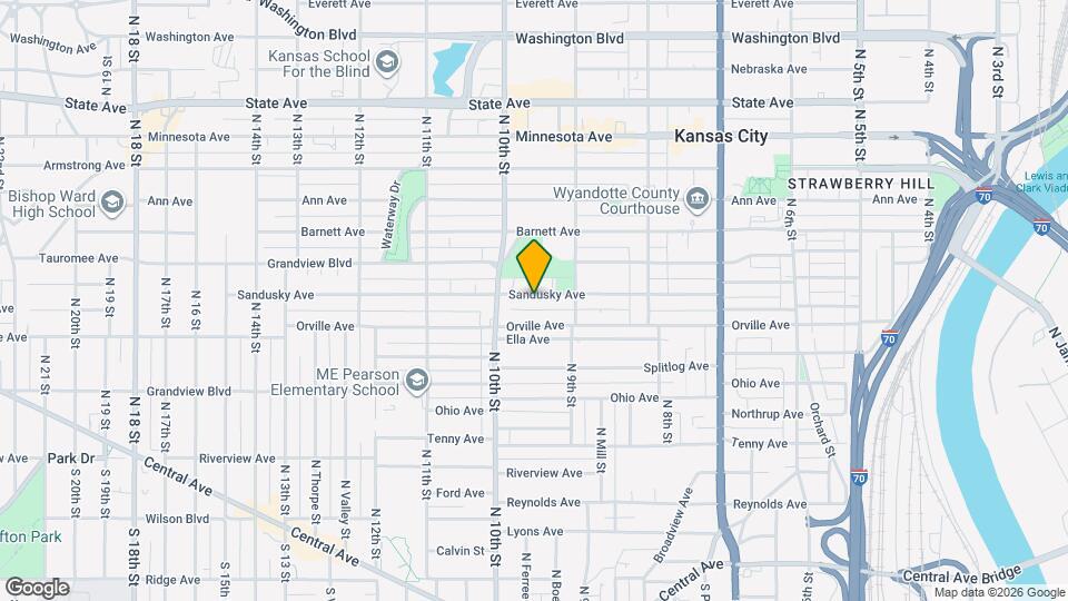 933 Sandusky Ave Mapa y Detalles de la Ubicación