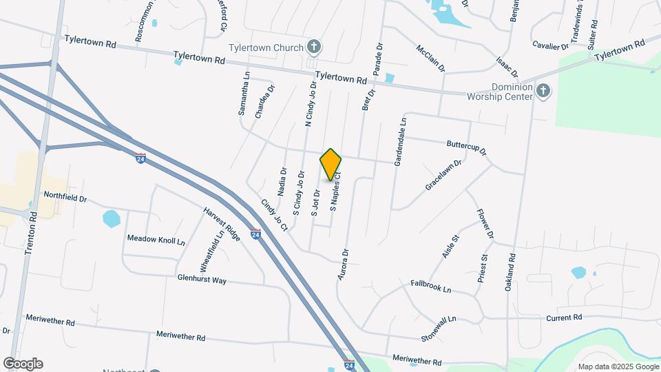 3696 S Naples Ct Map and Location Details