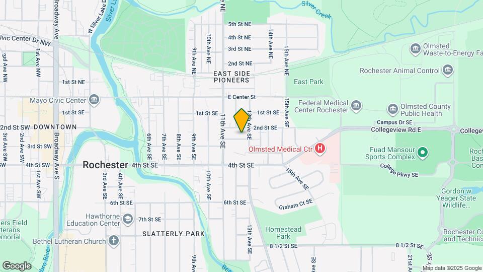 1215 3rd St SE Map and Location Details