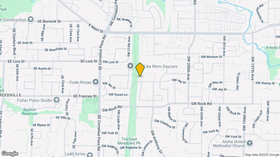 1299 SW 213th Ave Mapa y Detalles de la Ubicación