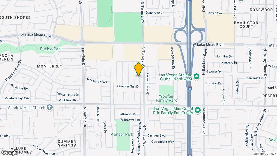 1737 Villa Vista Way Map and Location Details
