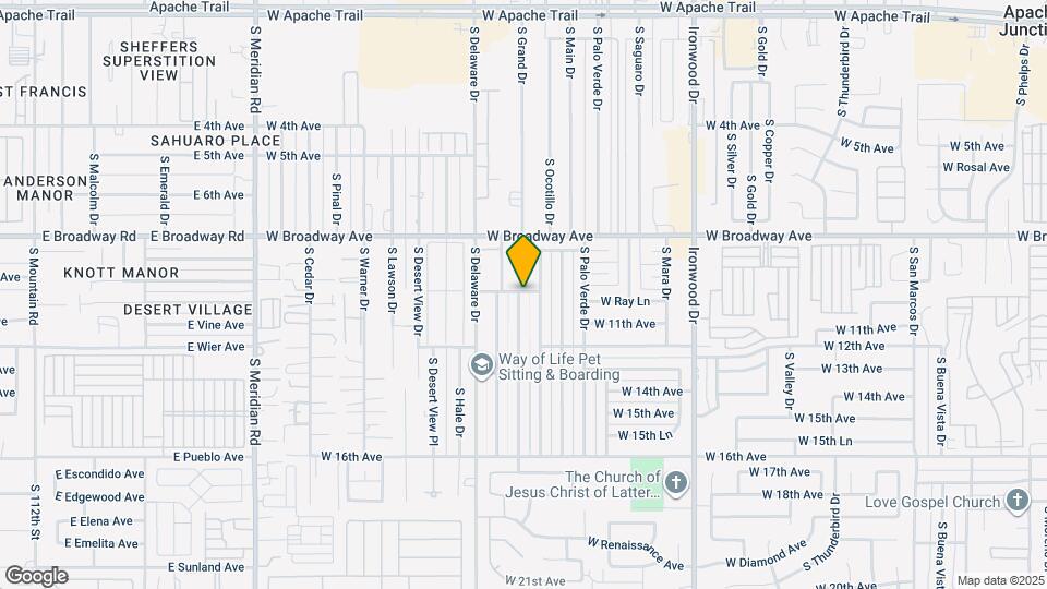 2131 W Shelly Ave Map and Location Details