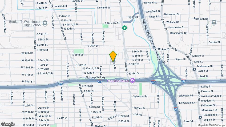 3301 Omega St Map and Location Details