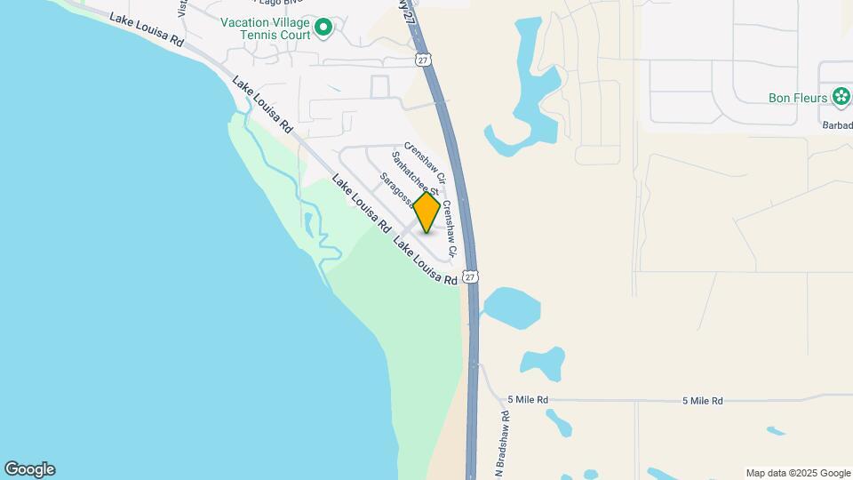 9718 Crenshaw Cir Map and Location Details