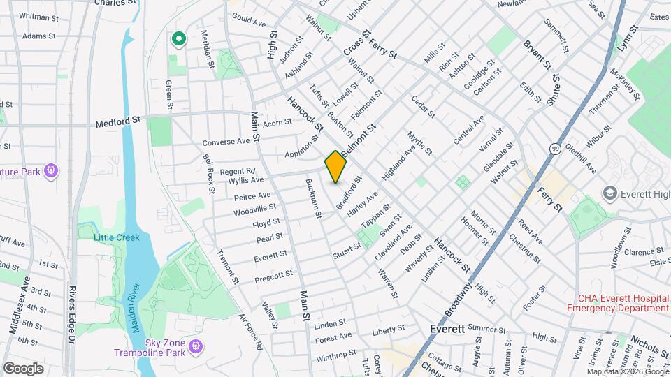 18 Belmont Park Map and Location Details