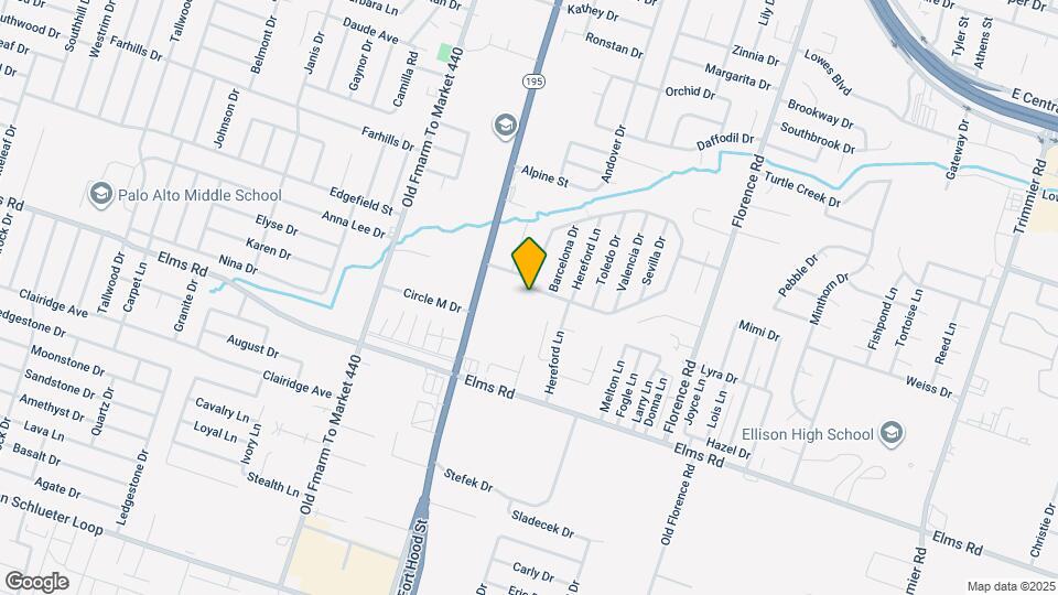 3410 Cantabrian Dr Map and Location Details