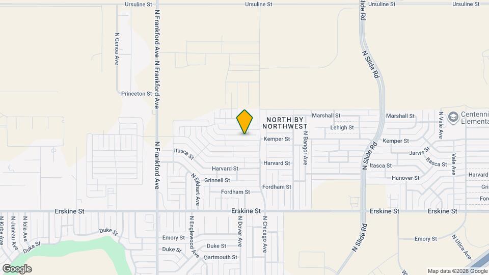 5515 Kemper St Map and Location Details