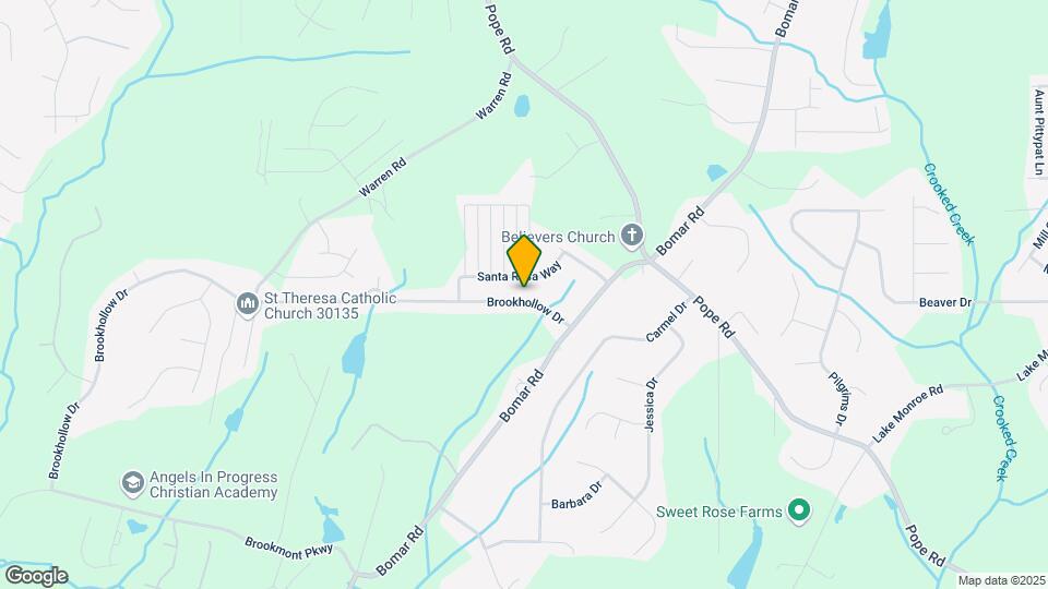 3600 Brookhollow Dr Map and Location Details