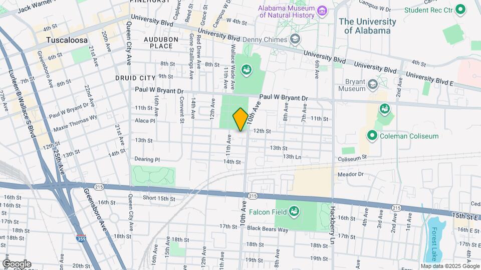 1009 12th St Map and Location Details