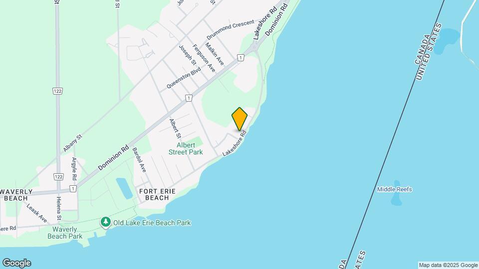 500 Lakeshore Rd Map and Location Details