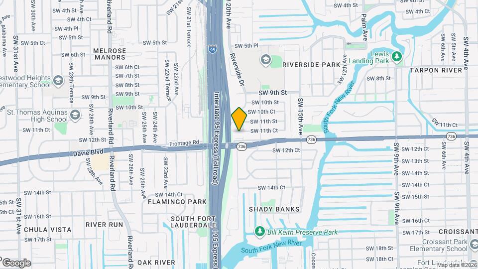 1904 SW 11th Ct Mapa y Detalles de la Ubicación